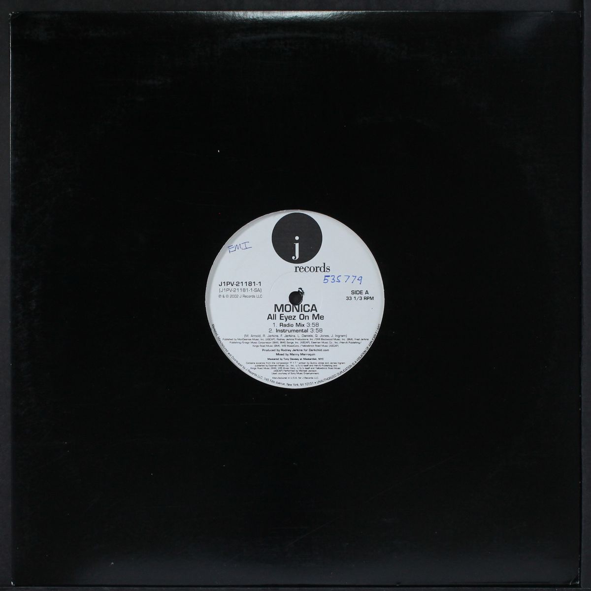all eyez on me (radio mix/ instro / acappella) by MONICA