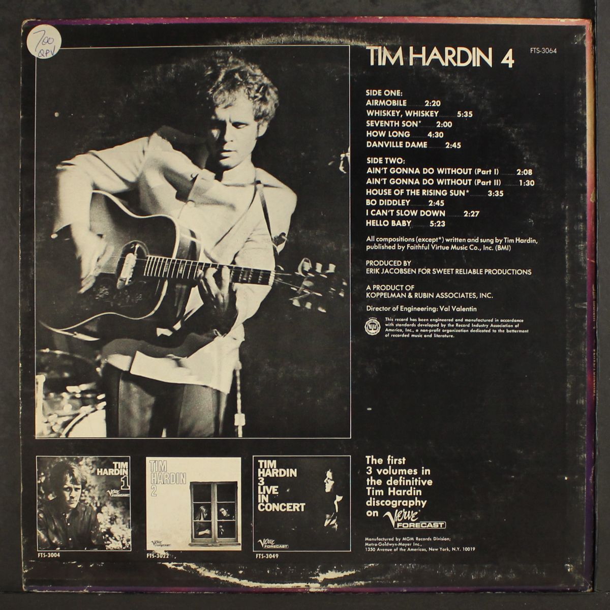 4 by TIM HARDIN
