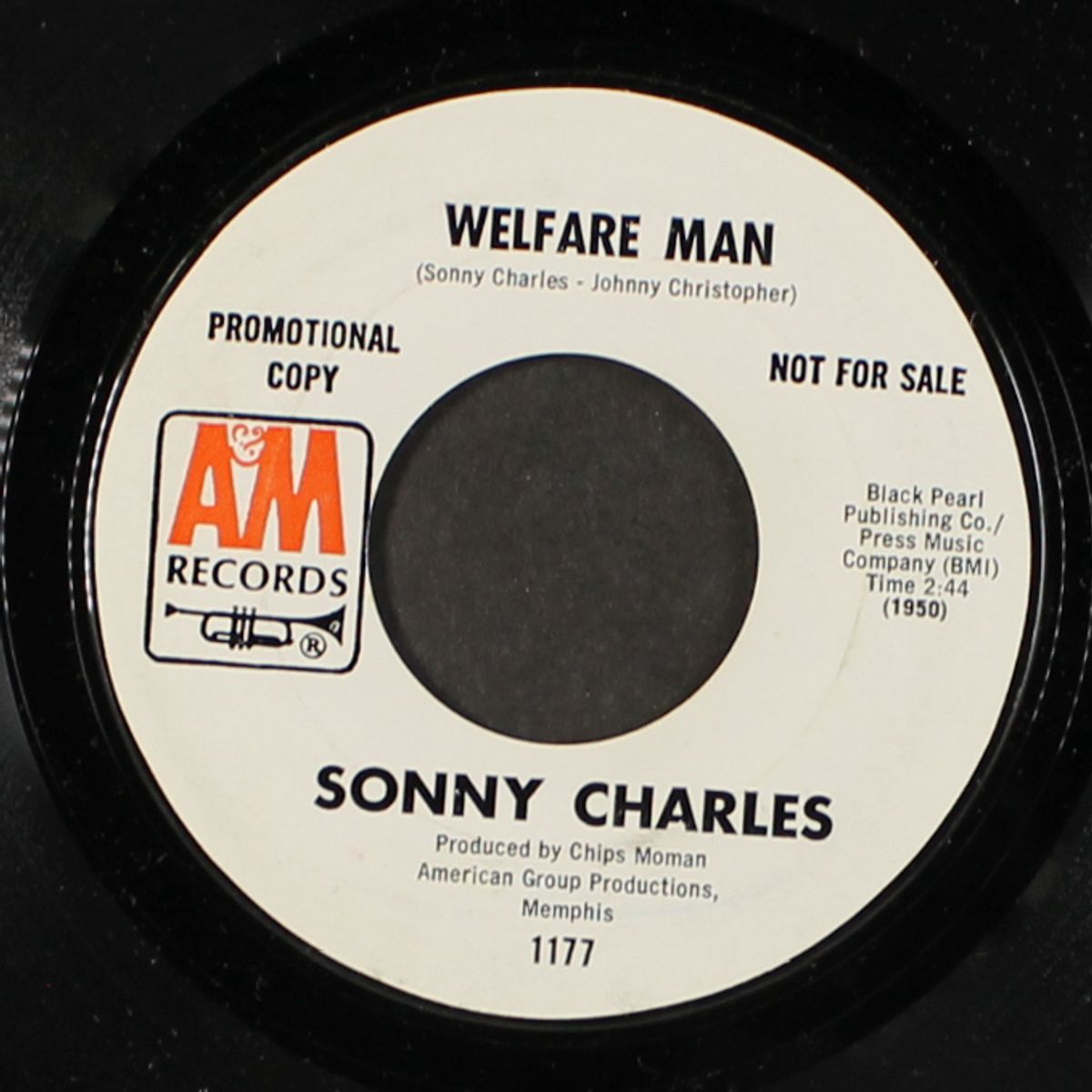 it takes a little longer / welfare man by SONNY CHARLES