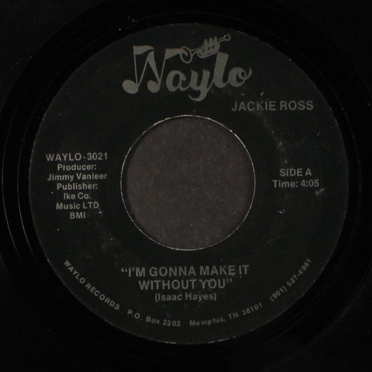i'm gonna make it without you / selfishone by JACKIE ROSS
