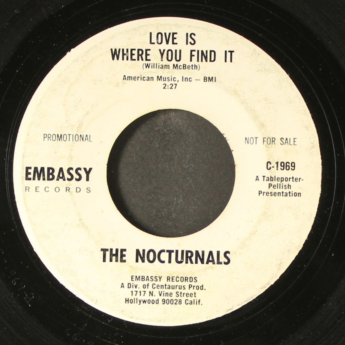 lovin' blues / love is where you find it by NOCTURNALS