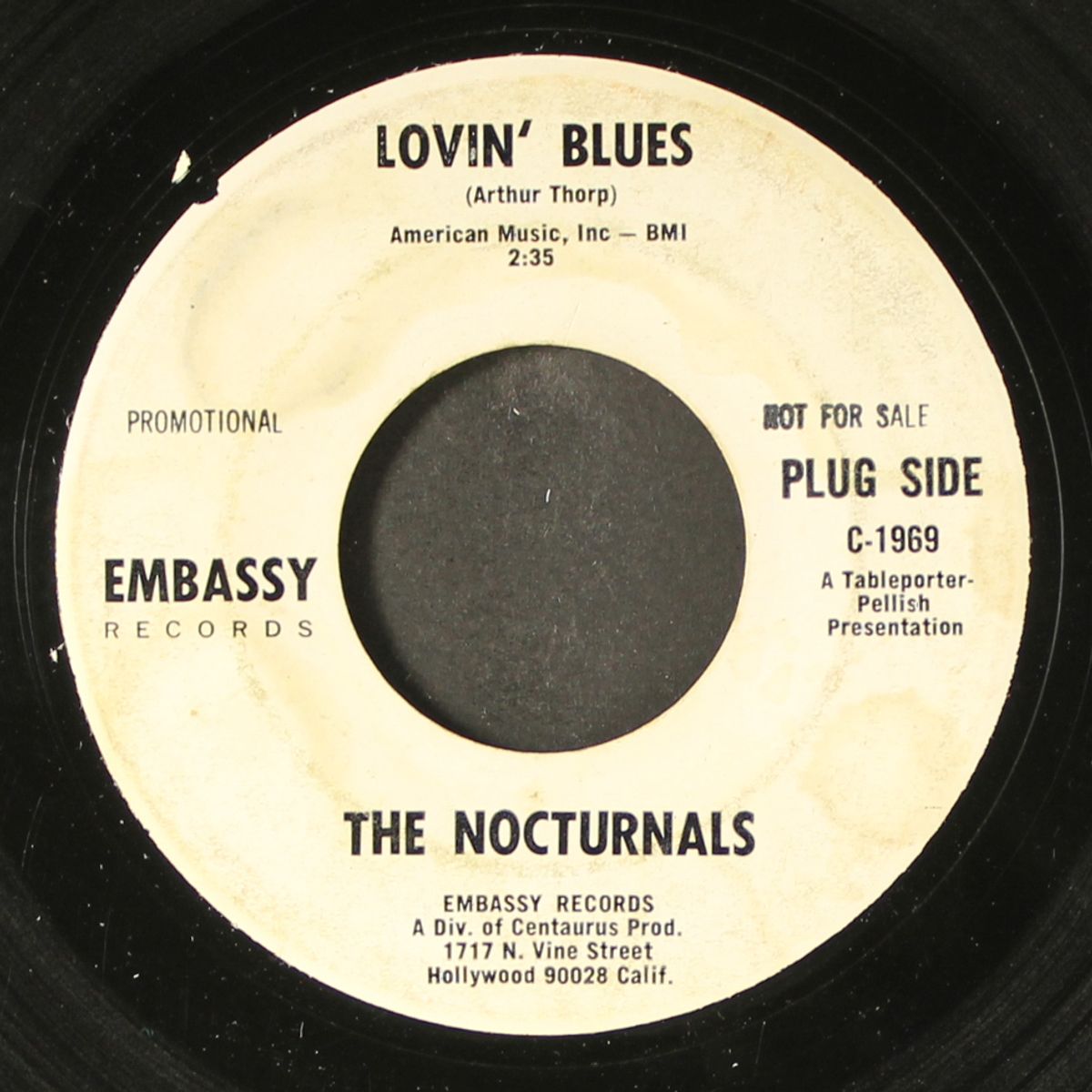 lovin' blues / love is where you find it by NOCTURNALS