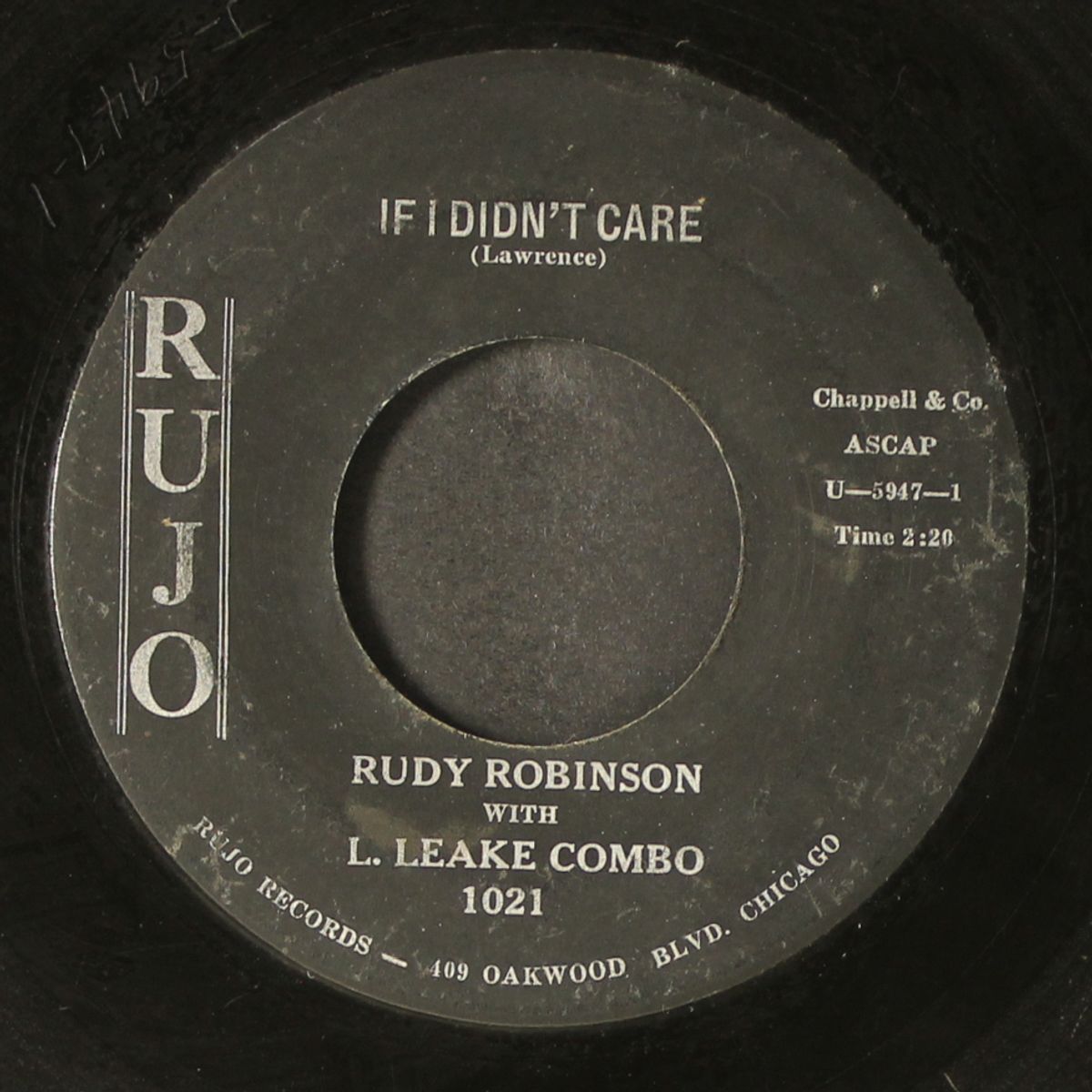 i didn't sleep a wink last night / if i didn't care by RUDY ROBINSON