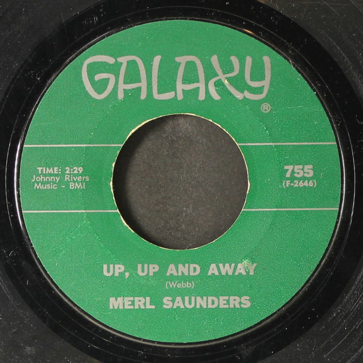 soul grooving / up, up and away by MERL SAUNDERS