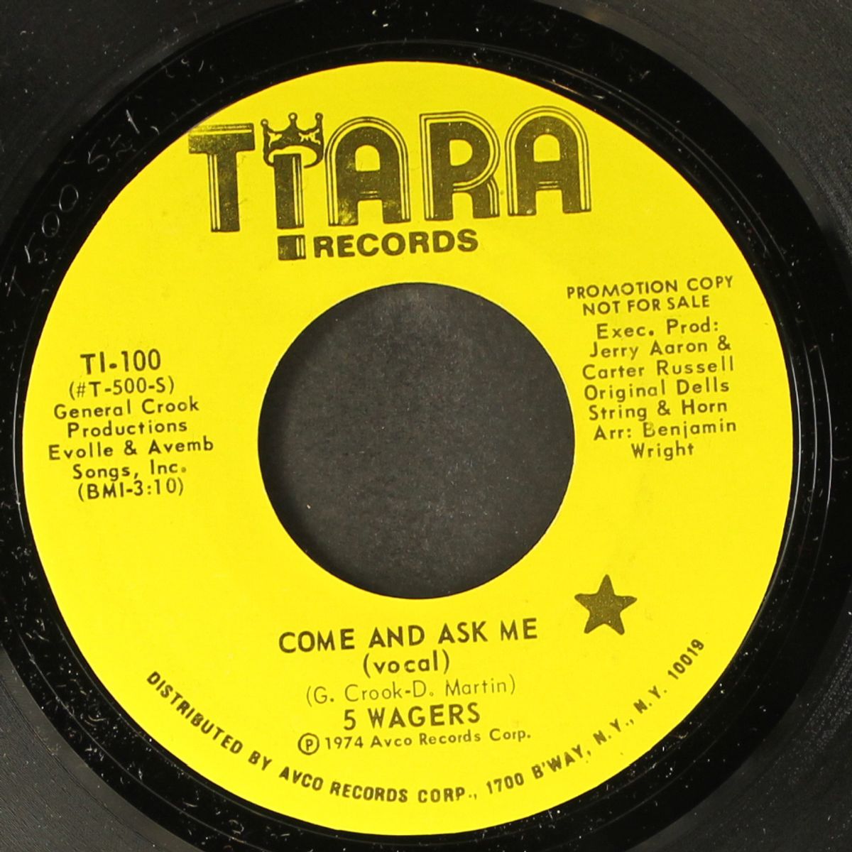 come and ask me / instrumental by 5 WAGERS