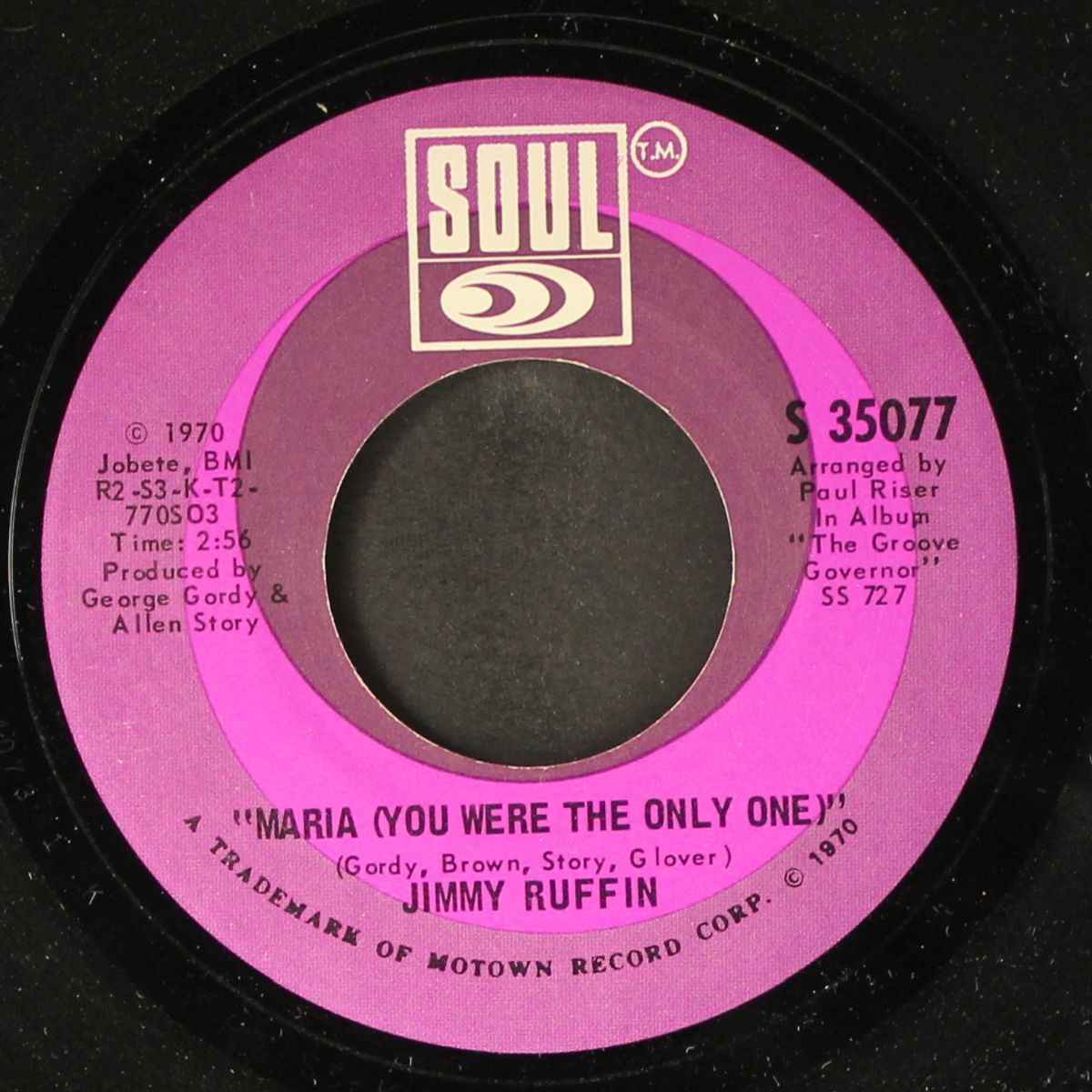 maria / living in a world i created for myself by JIMMY RUFFIN