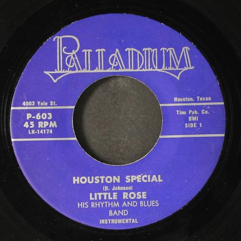 LITTLE ROSE, HIS RHYTHM & BLUES BAND