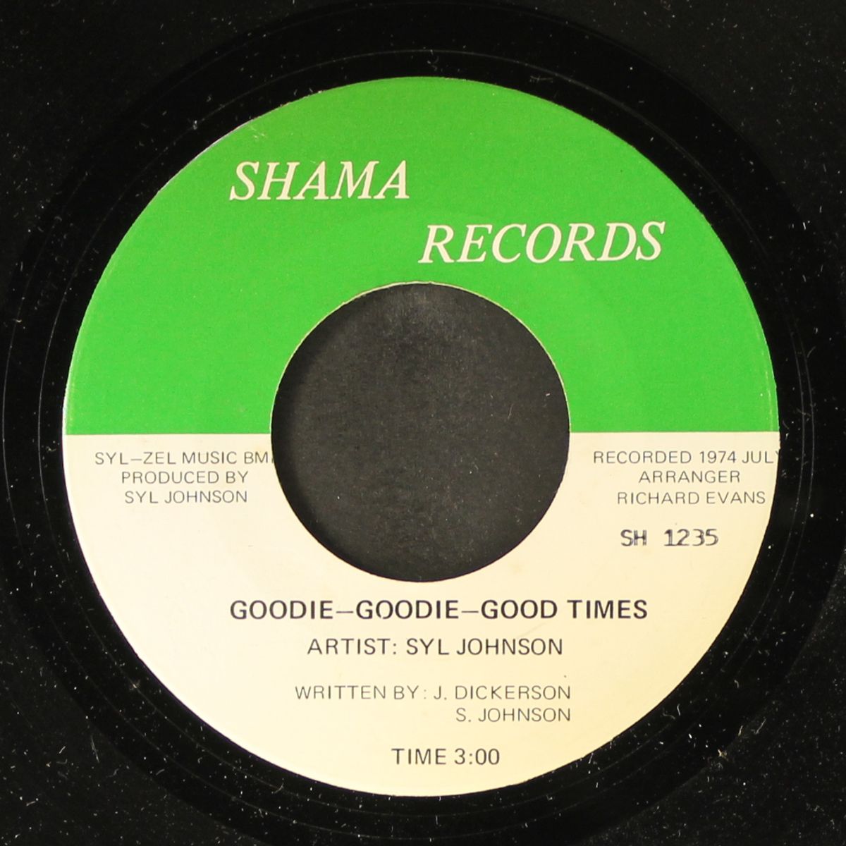 goodie-goodie-good times / love baby by SYL JOHNSON