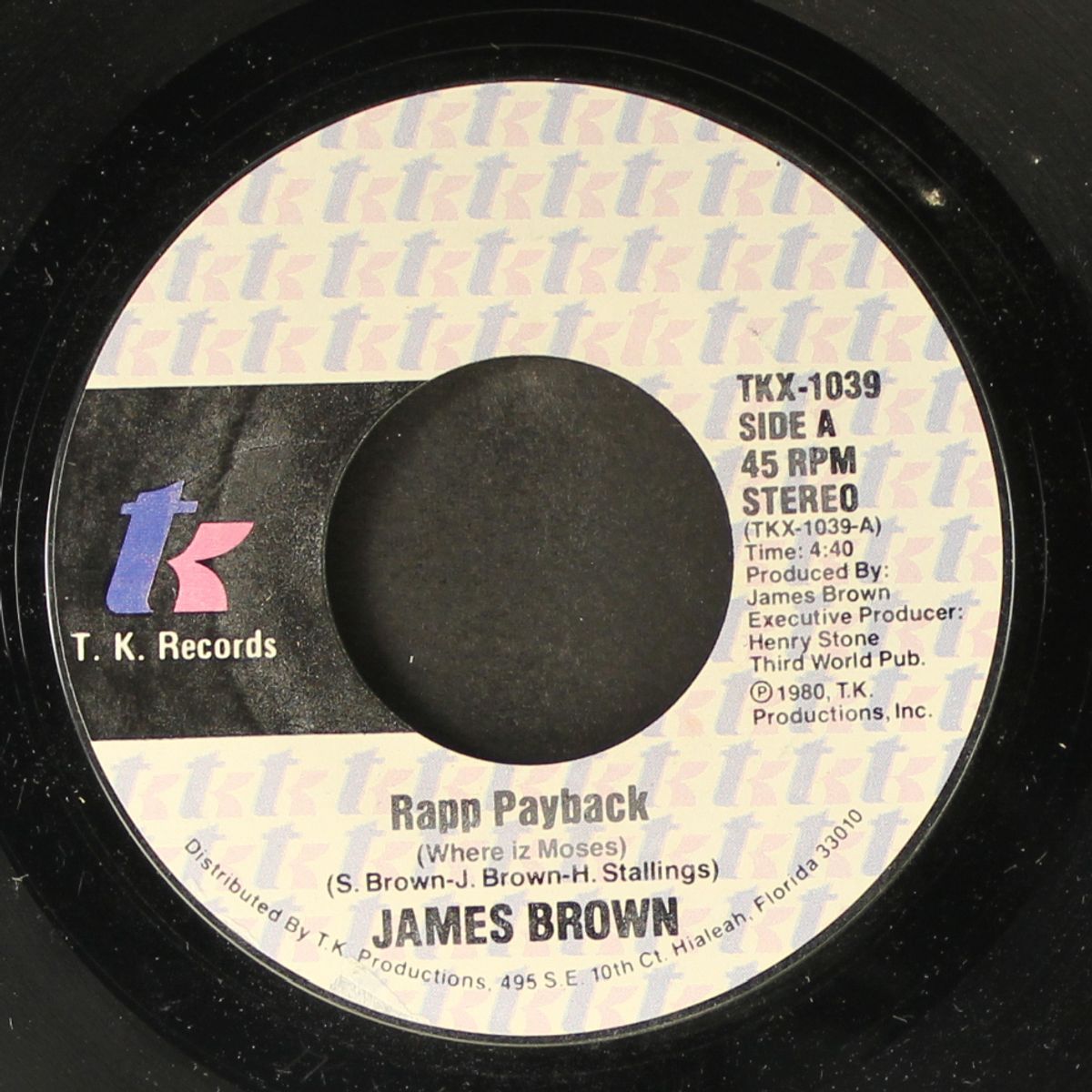 rapp payback / part ii by JAMES BROWN