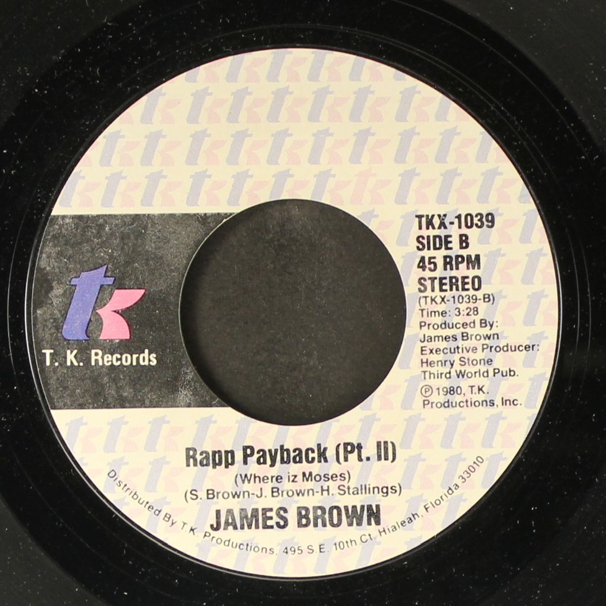 rapp payback / part ii by JAMES BROWN