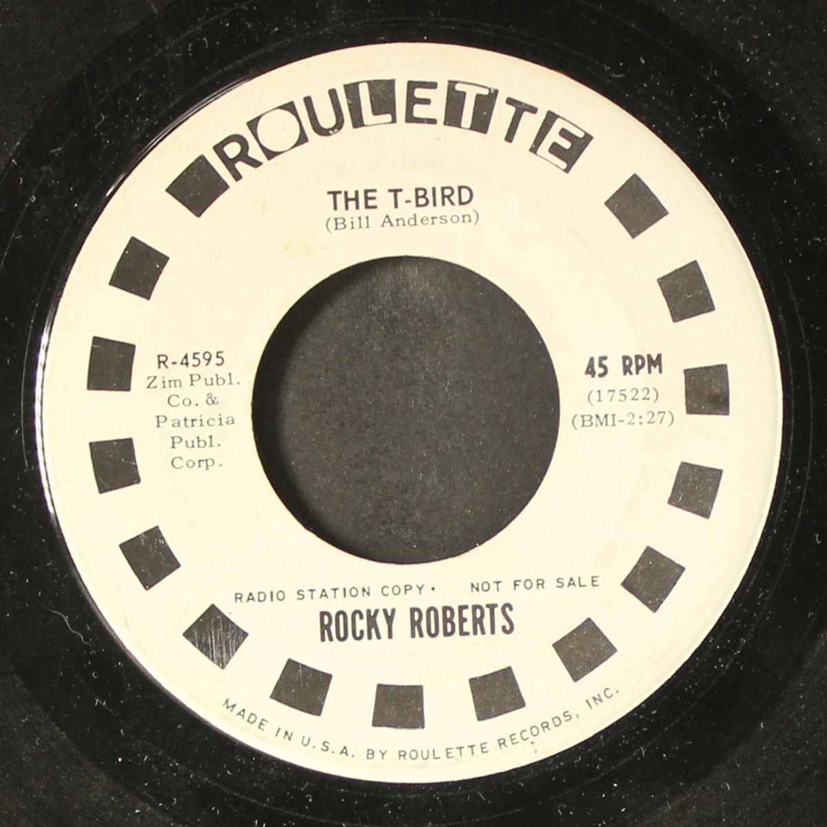 the t-bird / let them talk by ROCKY ROBERTS