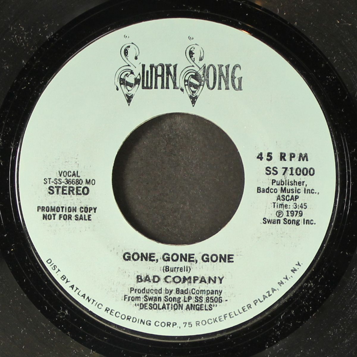 gone, gone, gone / mono by BAD COMPANY