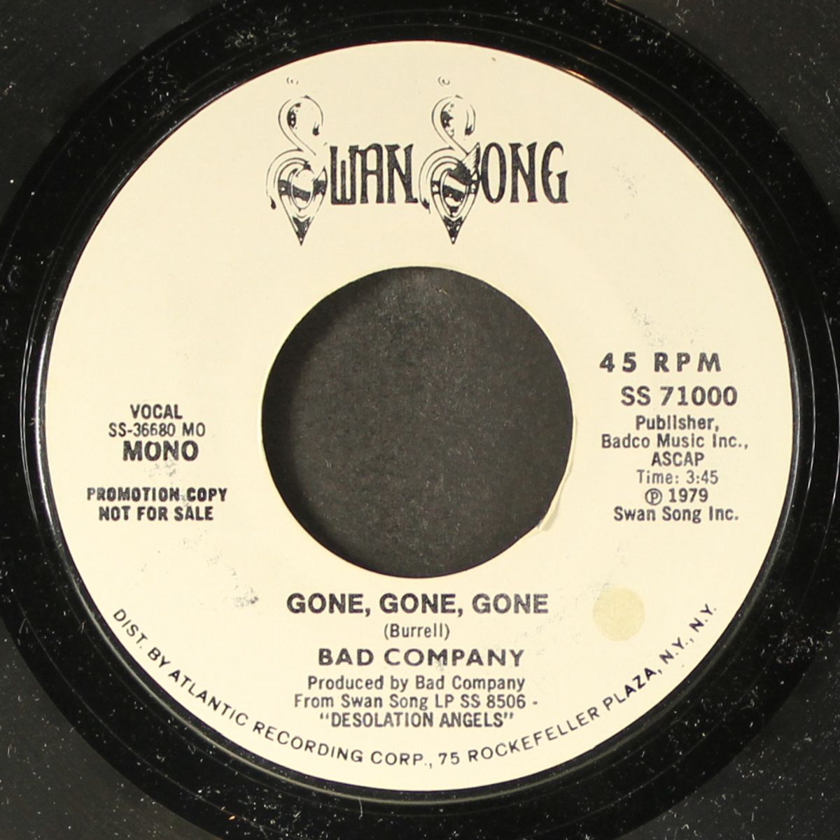 gone, gone, gone / mono by BAD COMPANY