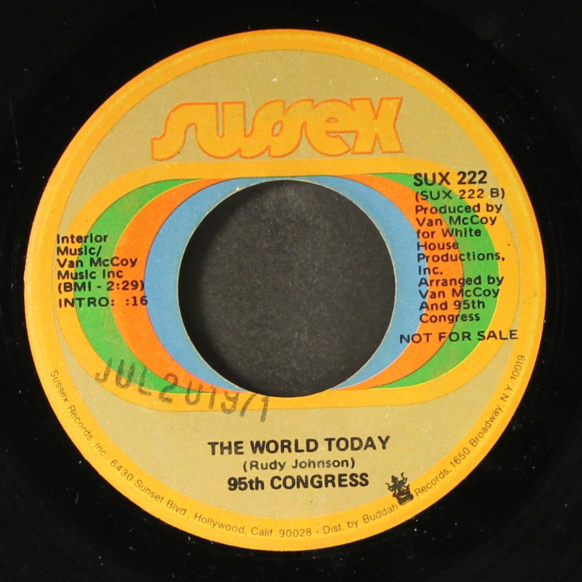 the world today / fiddle de de by 95TH CONGRESS