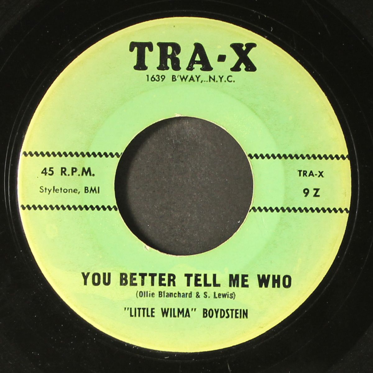 you sweet thing / you better tell me who by LITTLE WILMA BOYDSTEIN