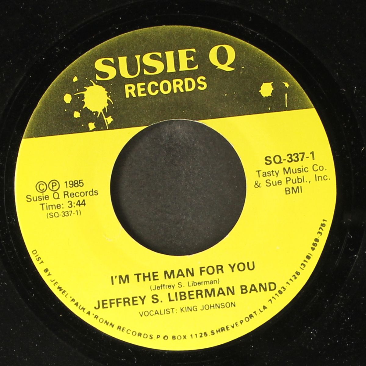 i'm the man for you by JEFFREY S. LIBERMAN BAND