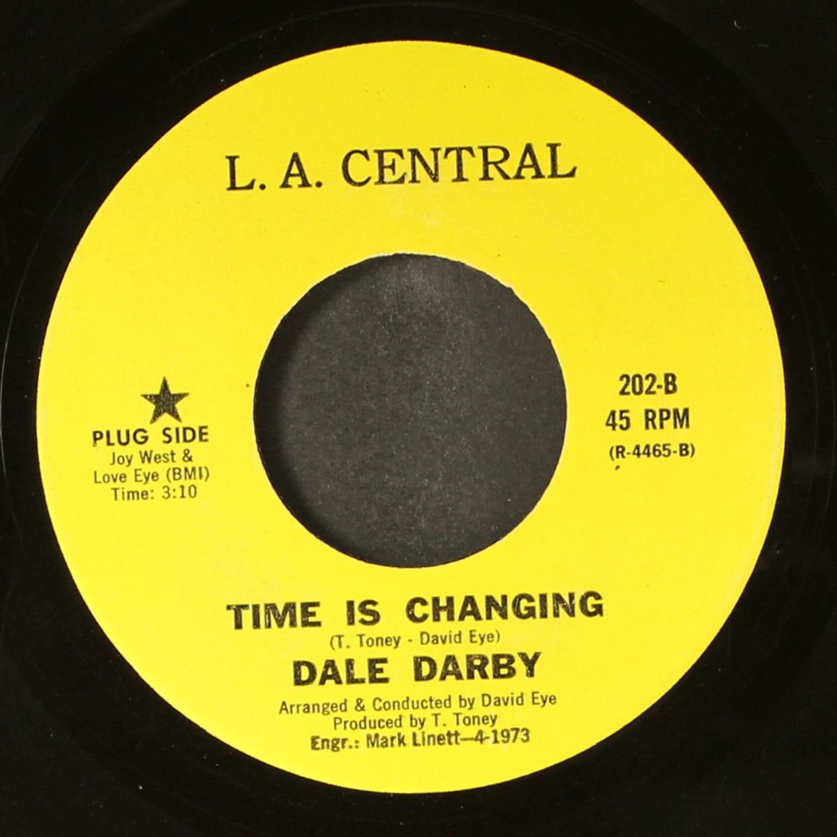 push it up baby / time is changing by DALE DARBY