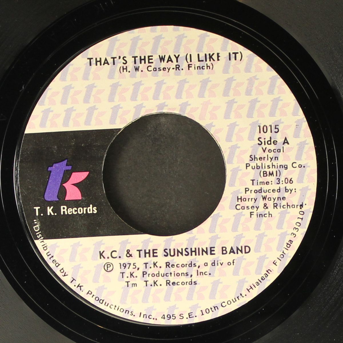 that's the way (i like it) / what makes you happy by KC & SUNSHINE BAND