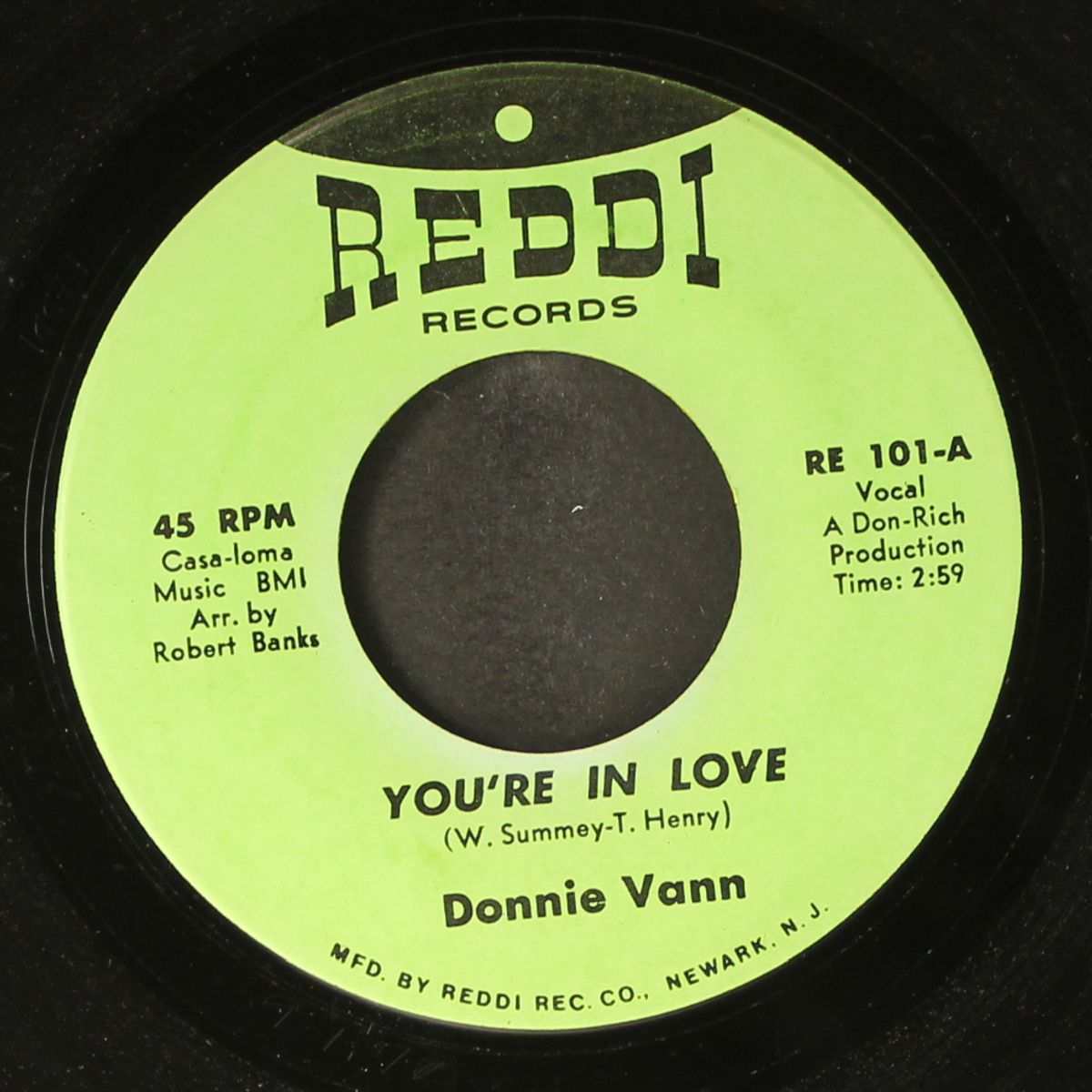 you're in love / ready on ready by DONNIE VANN