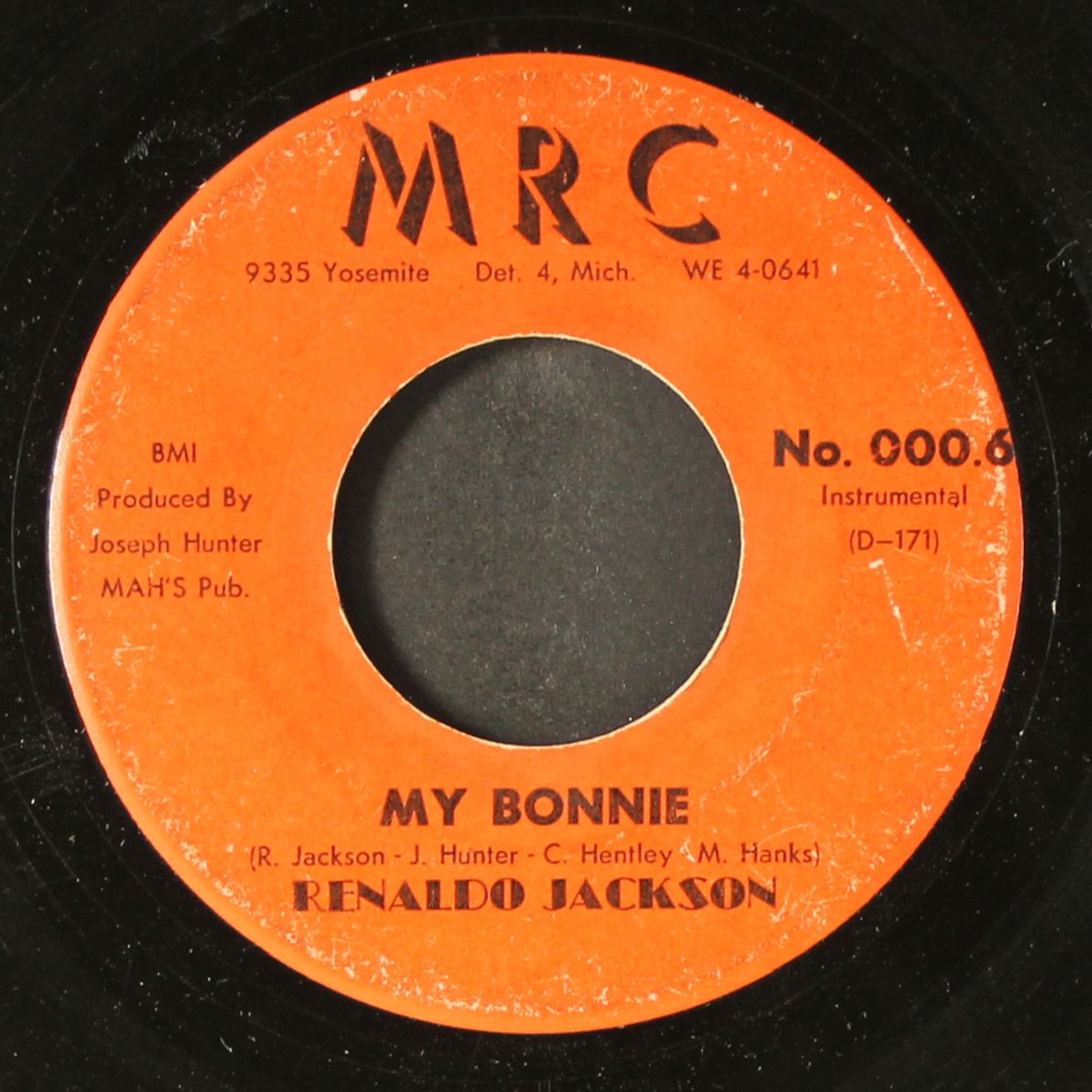 the congolese tip / my bonnie by RENALDO JACKSON