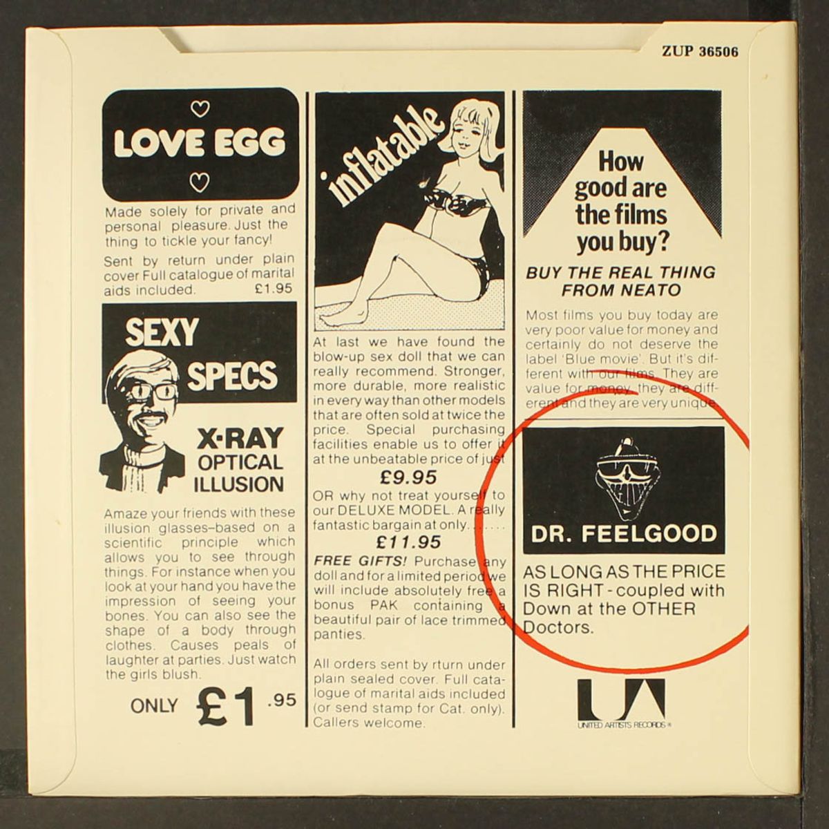 as long as the price is right by DR. FEELGOOD