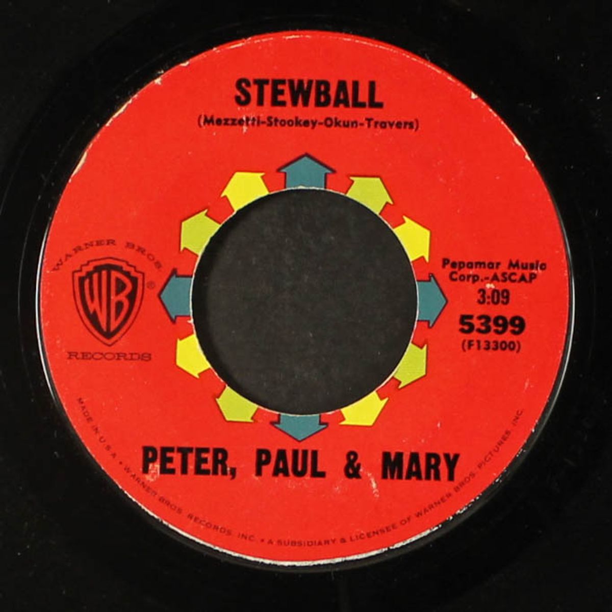 the cruel war / stewball by PETER, PAUL & MARY