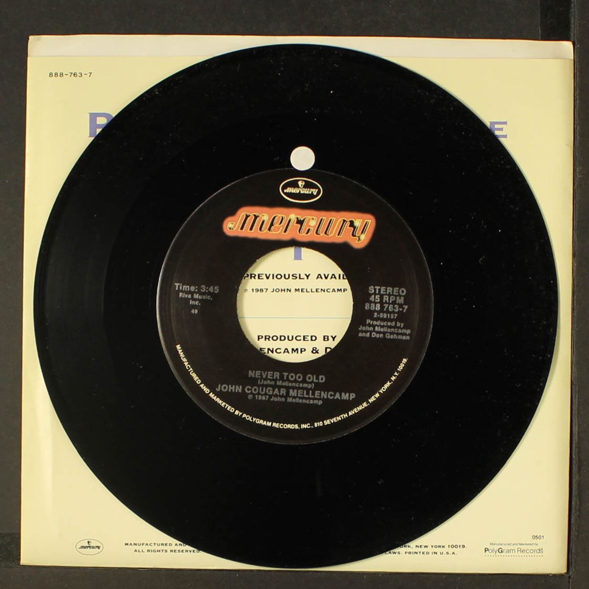 paper in fire by JOHN COUGAR MELLENCAMP