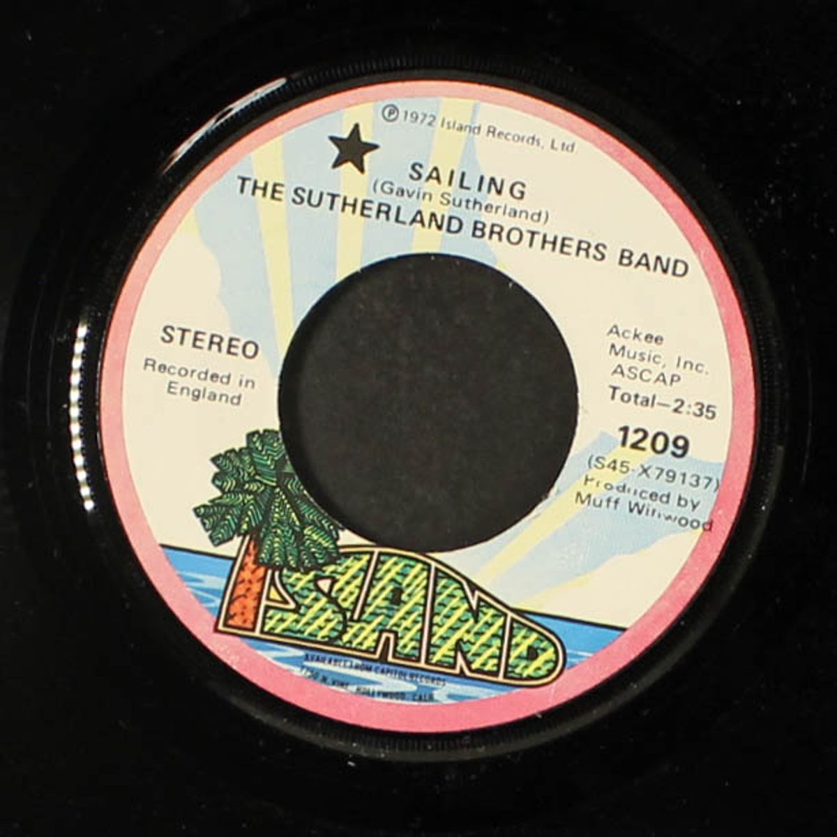 sailing / hallelujah by SUTHERLAND BROTHERS BAND