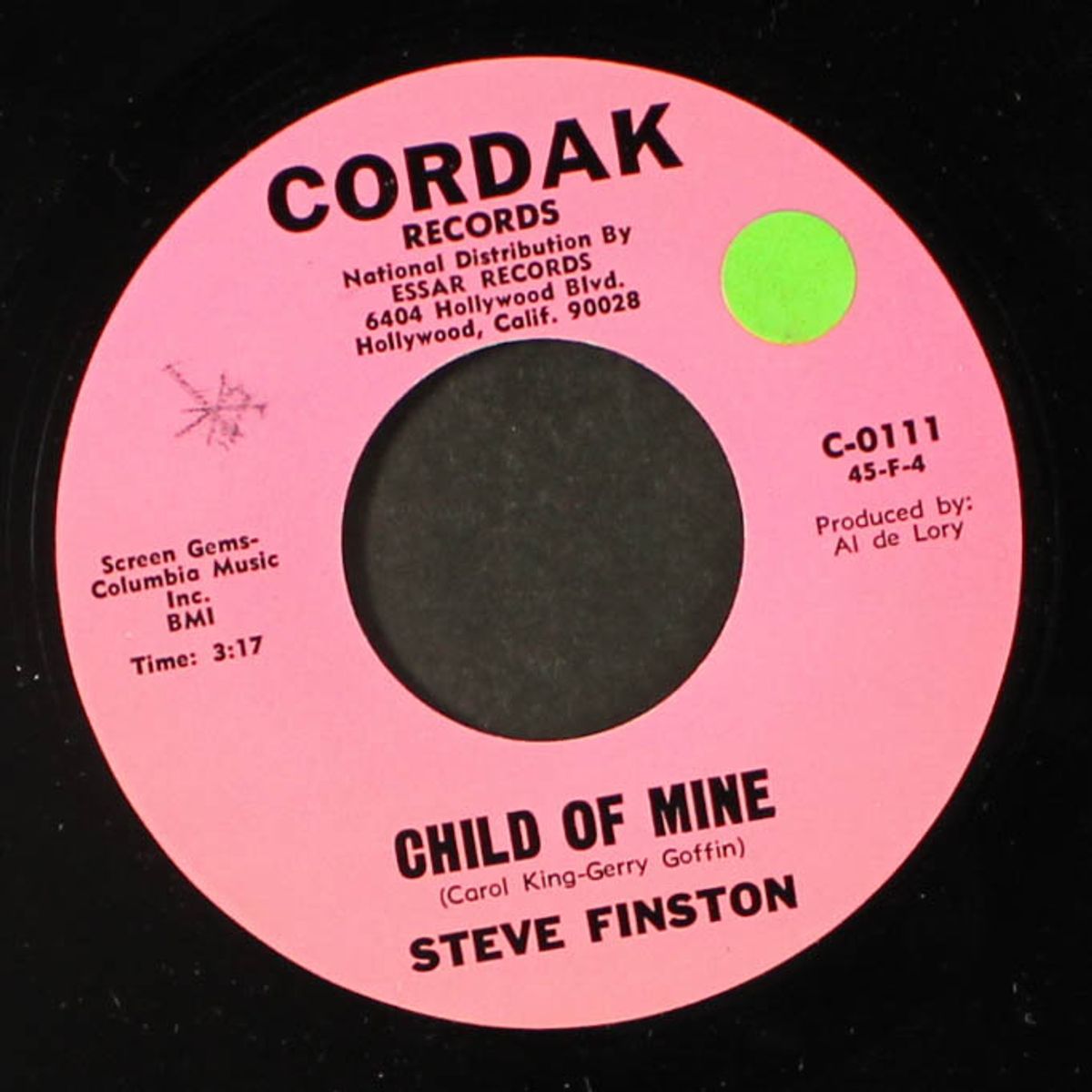 child of mine / when you're nine by STEVE FINSTON