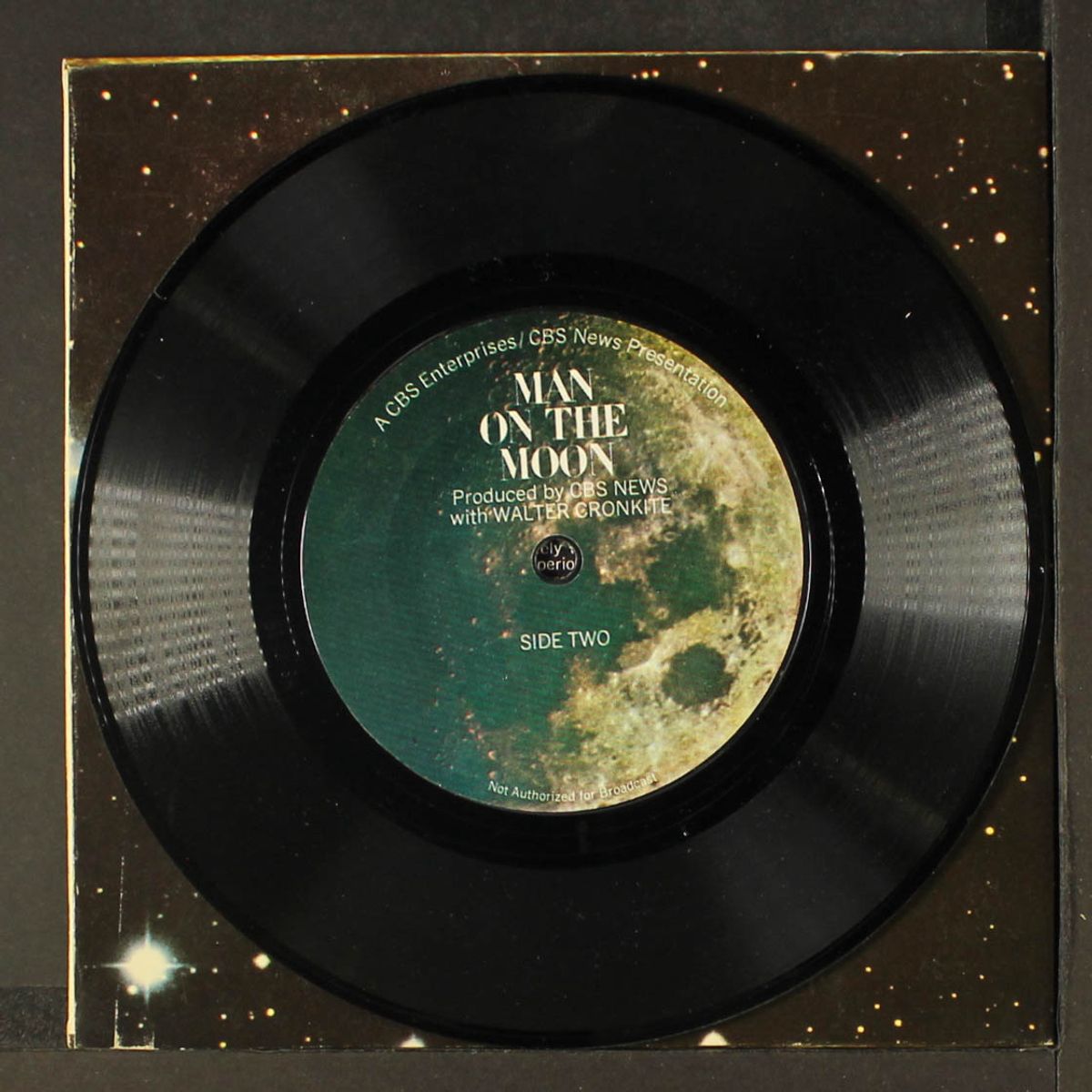 man on the moon by WALTER CRONKITE