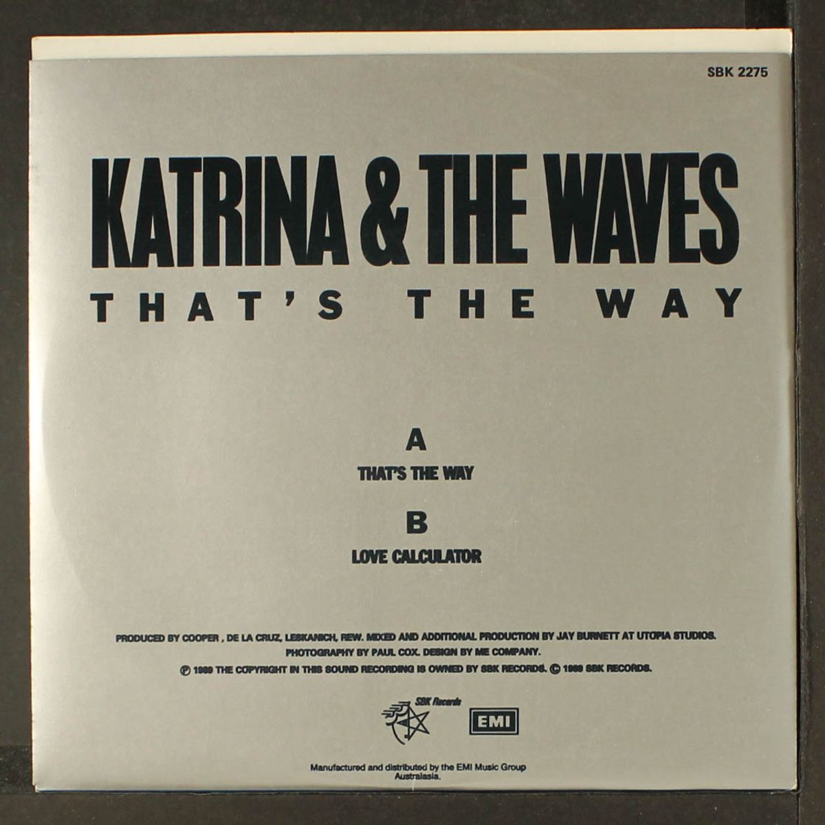 that's the way / love calculator by KATRINA & WAVES