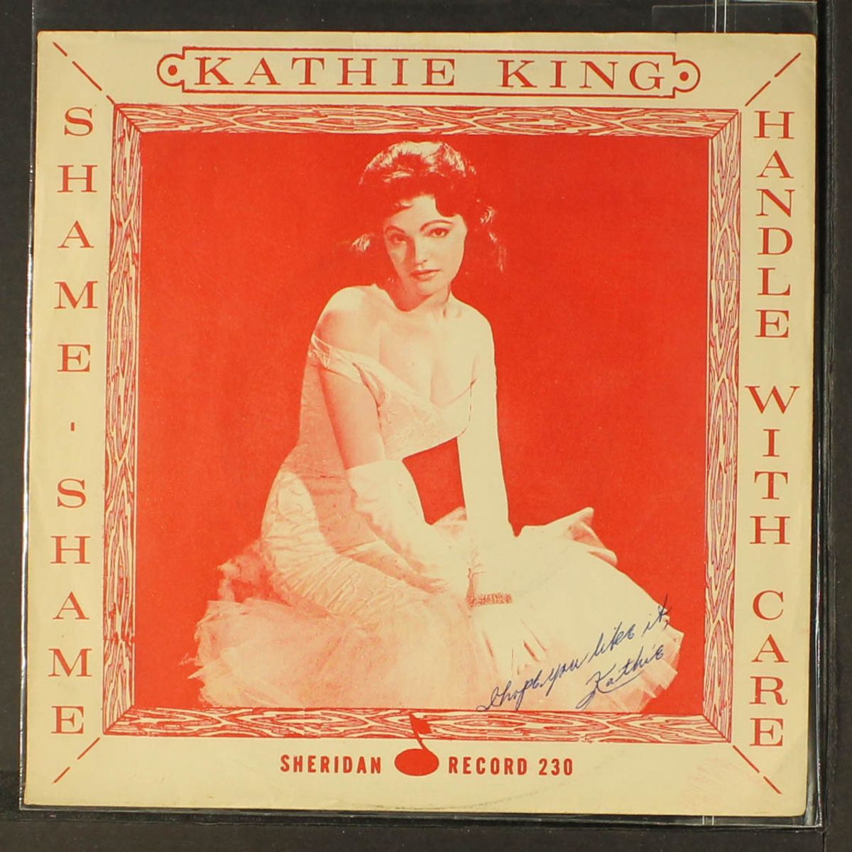 shame, shame / handle with care by KATHIE KING