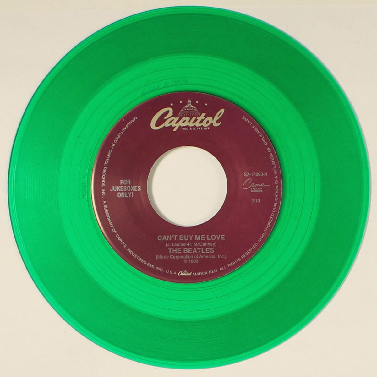 can't buy me love / you can't do that by BEATLES