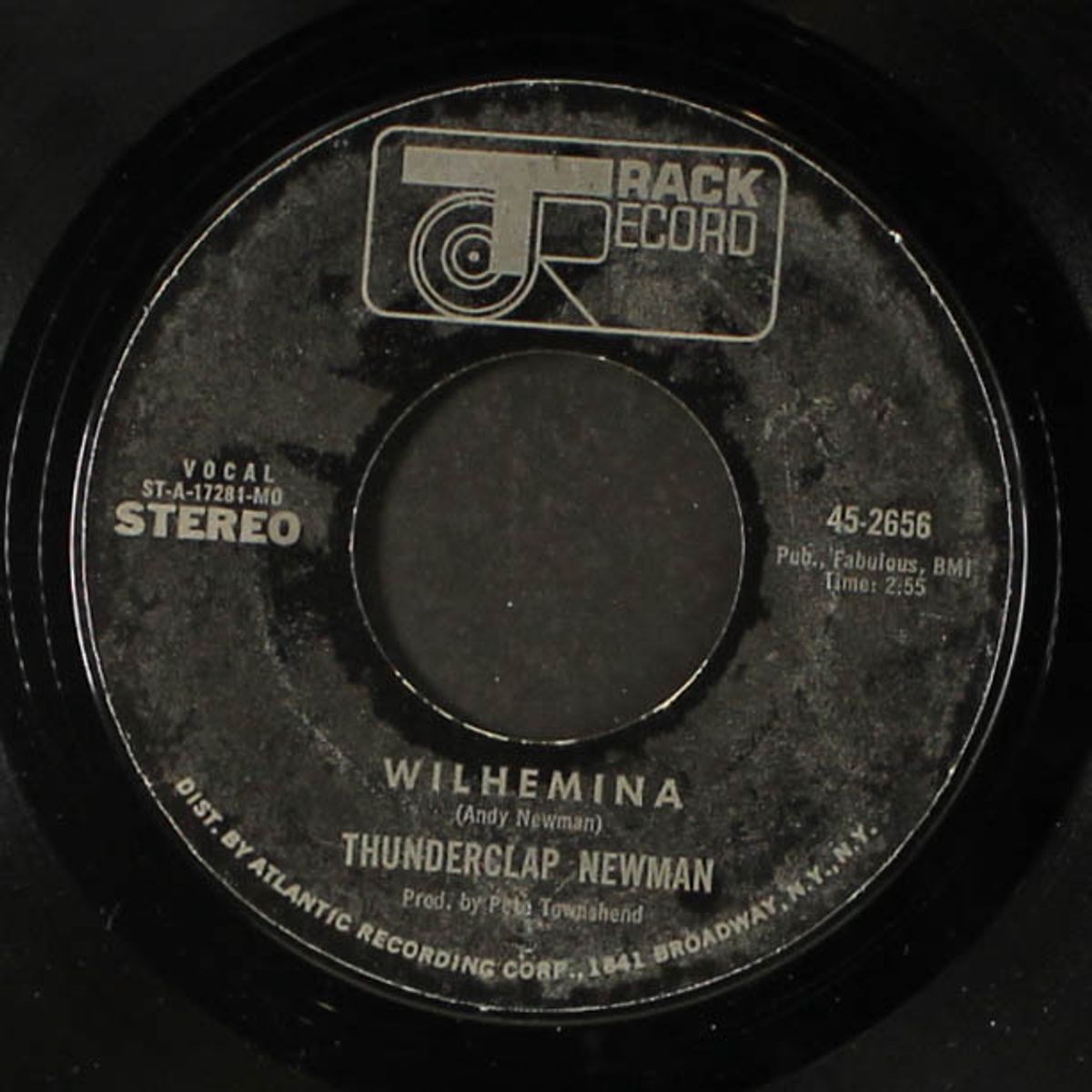 something in the air / wilhemina by THUNDERCLAP NEWMAN