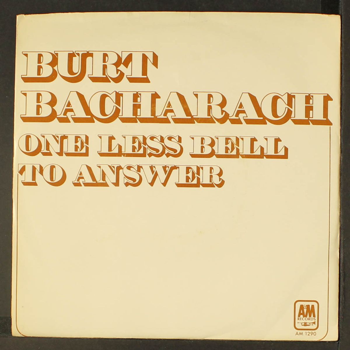 one less bell to answer by BURT BACHARACH