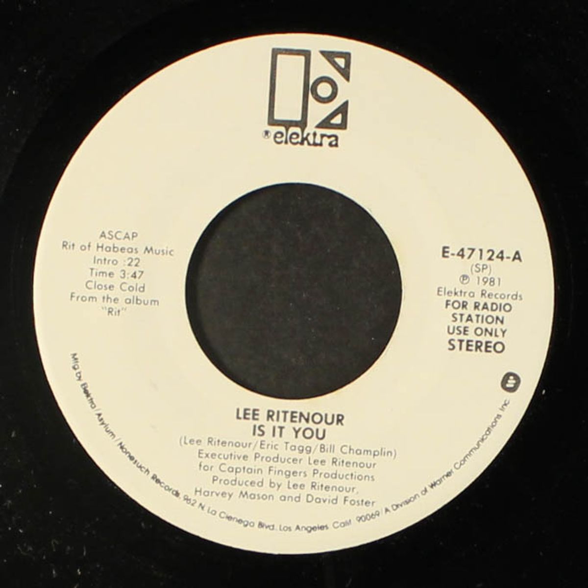 is it you / mono by LEE RITENOUR