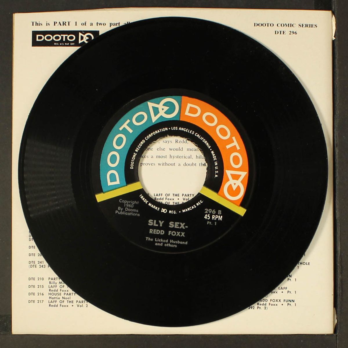 sly sex, part 1 by REDD FOXX
