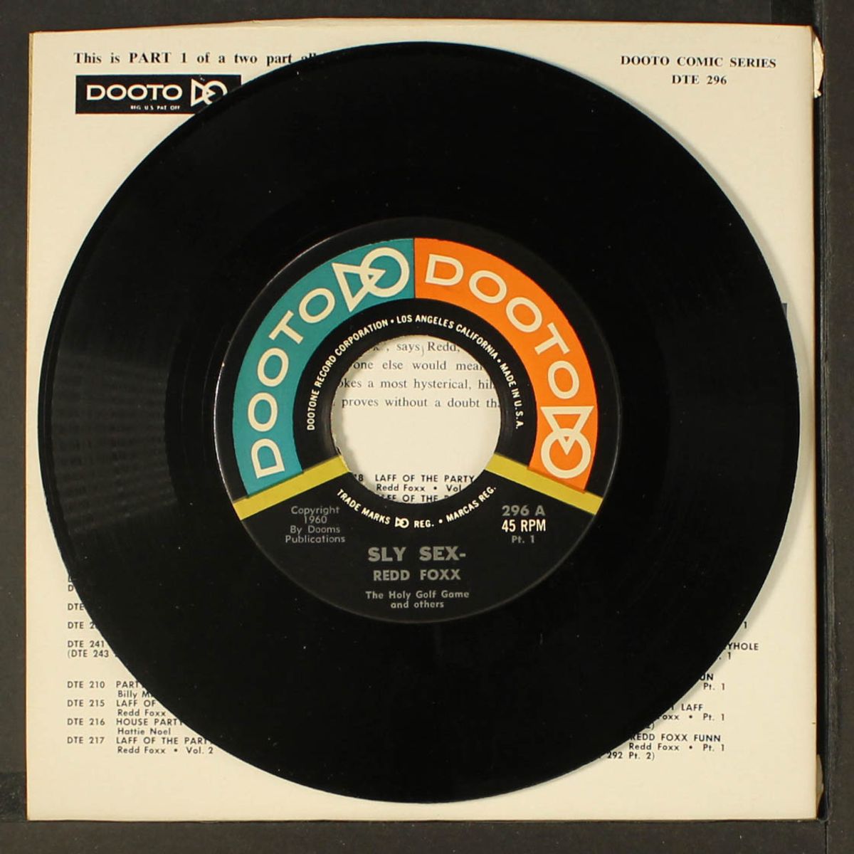 sly sex, part 1 by REDD FOXX