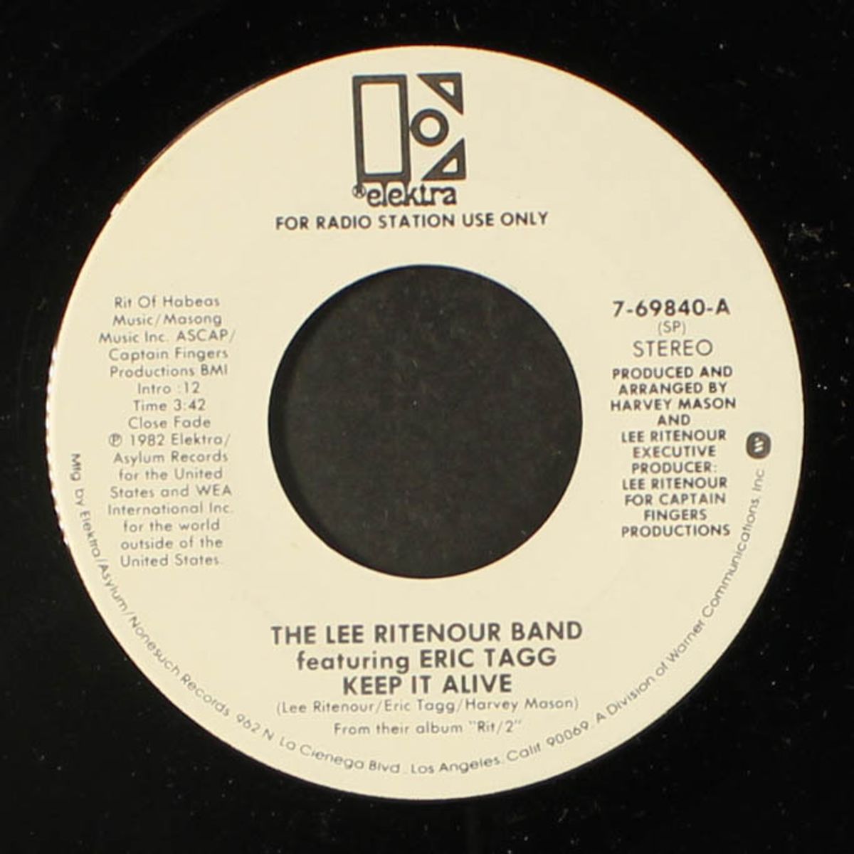 keep it alive / mono by LEE RITENOUR BAND W/ ERIC TAGG