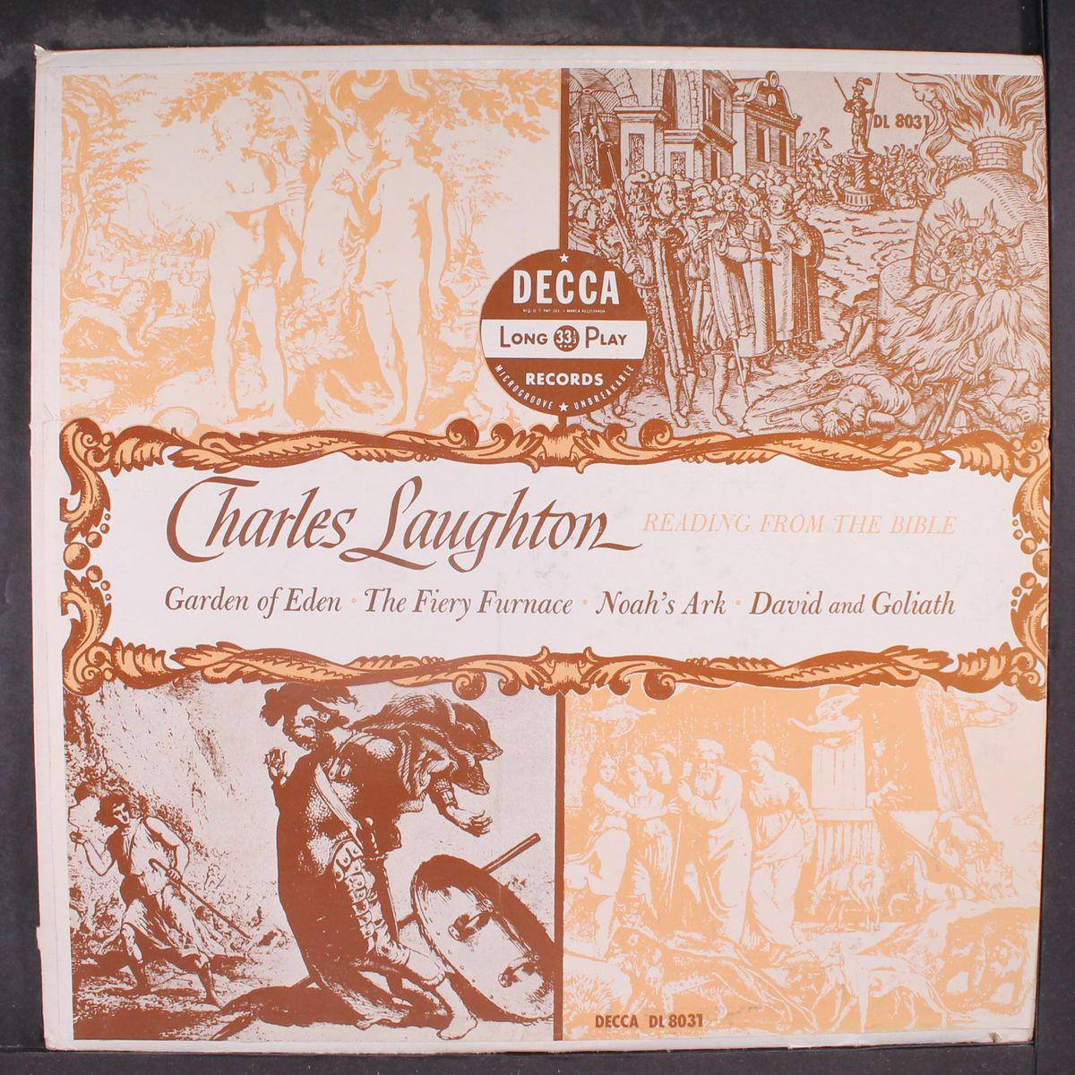 reading from the bible by CHARLES LAUGHTON
