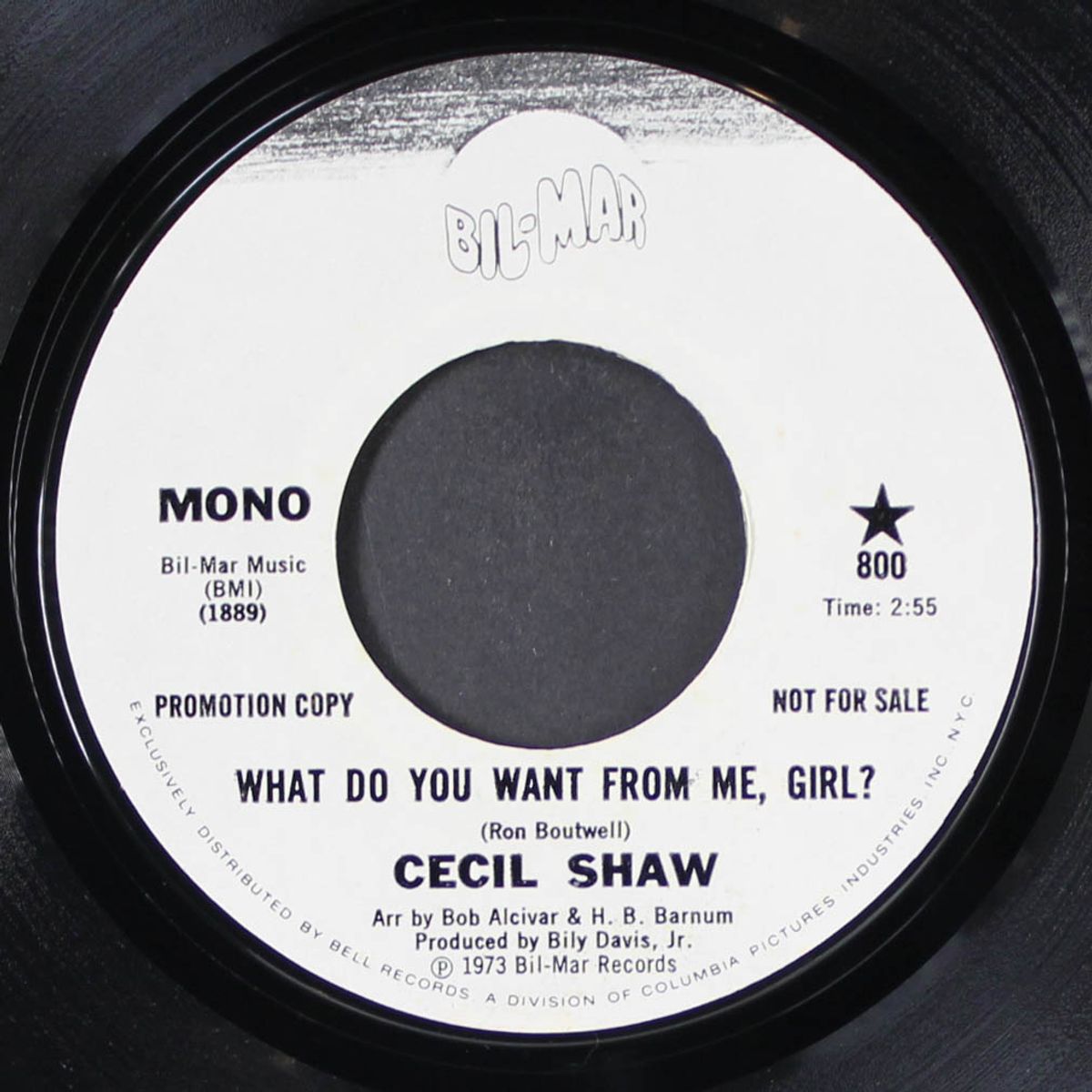what do you want from me, girl / mono by CECIL SHAW