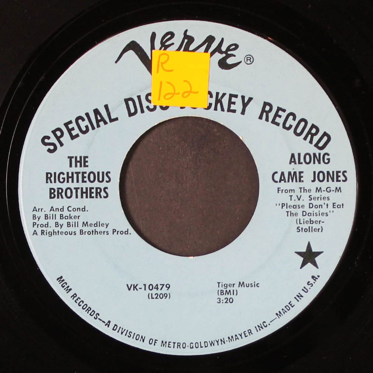 along came jones / jimmy's blues by RIGHTEOUS BROTHERS