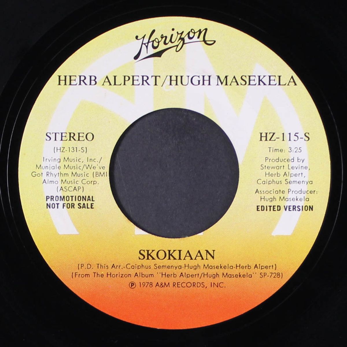 skokiaan by HERB ALPERT & HUGH MASEKELA