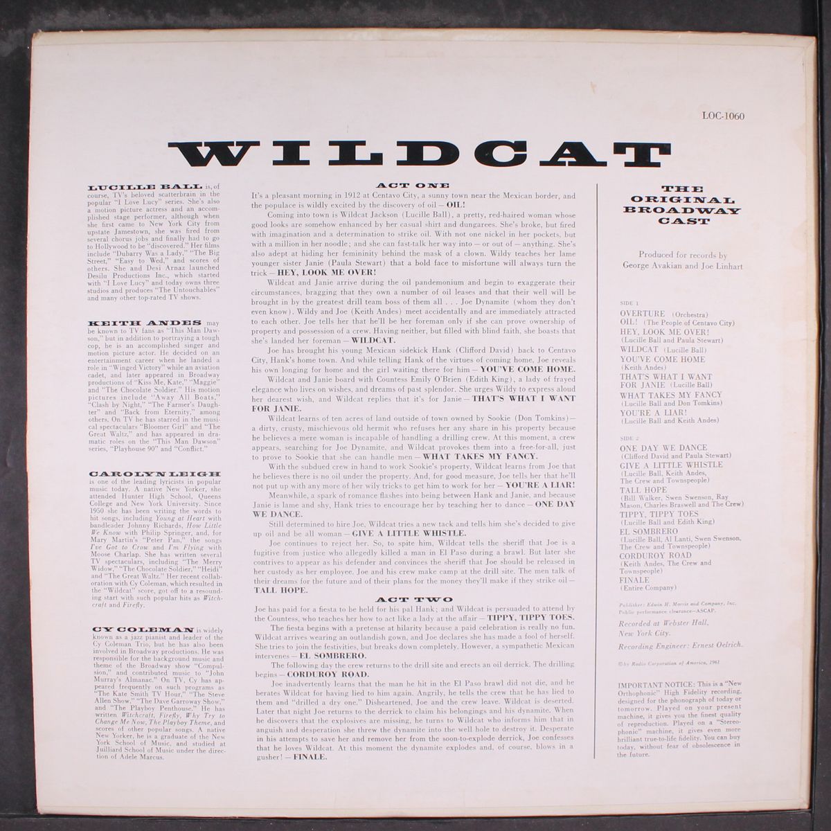 wildcat by ORIGINAL CAST