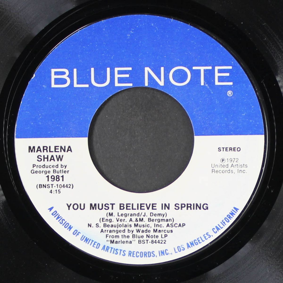 somewhere / you must believe in spring by MARLENA SHAW