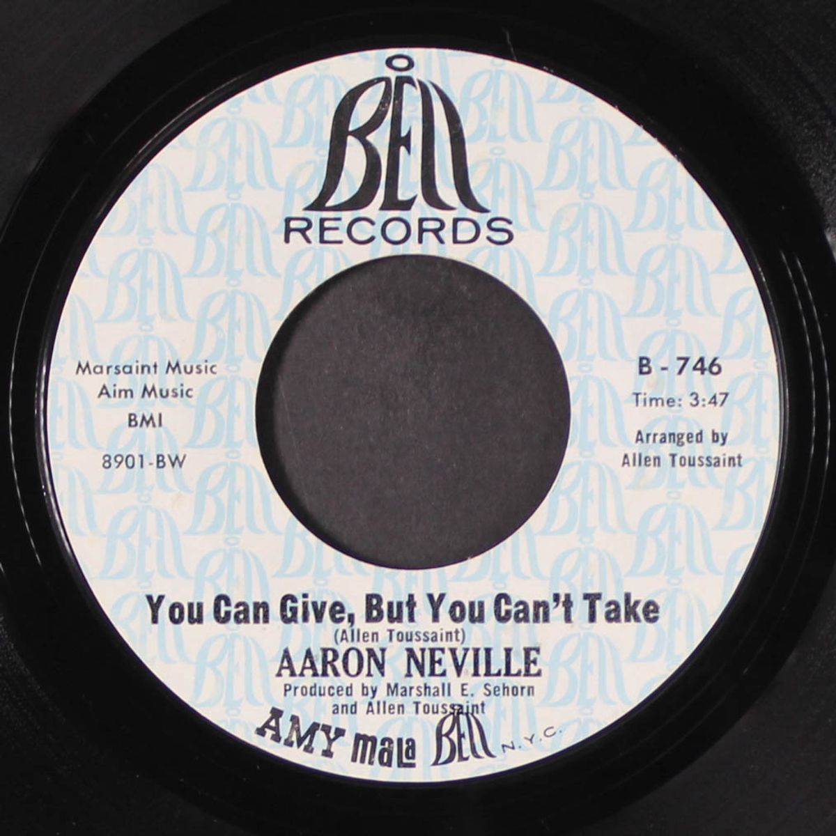 where is my baby / you can give, but you can't take by AARON NEVILLE