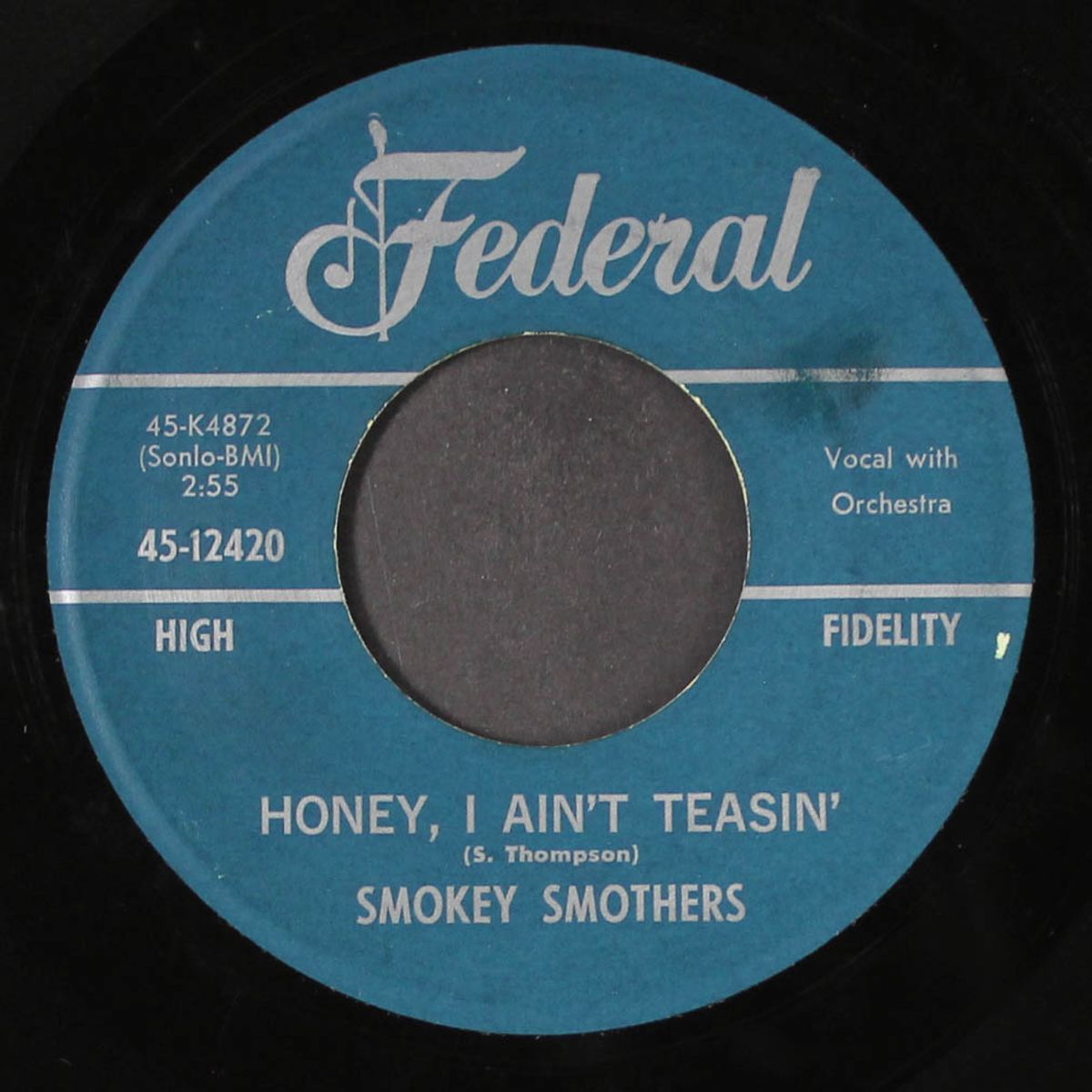 midnight and day / honey, i ain't teasin' by SMOKEY SMOTHERS