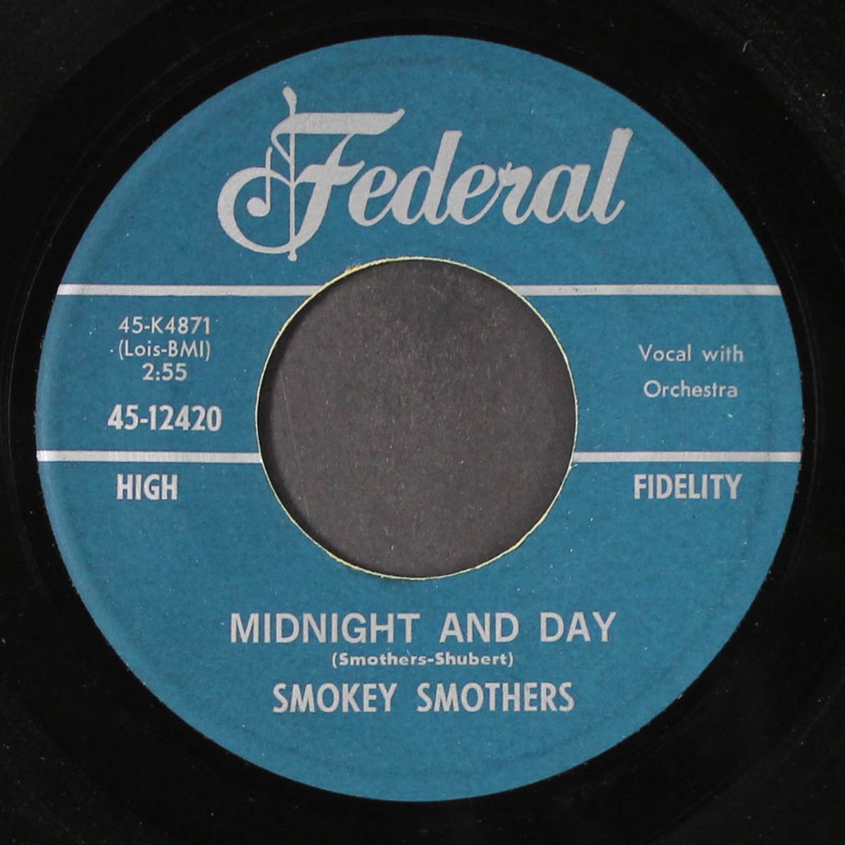 midnight and day / honey, i ain't teasin' by SMOKEY SMOTHERS