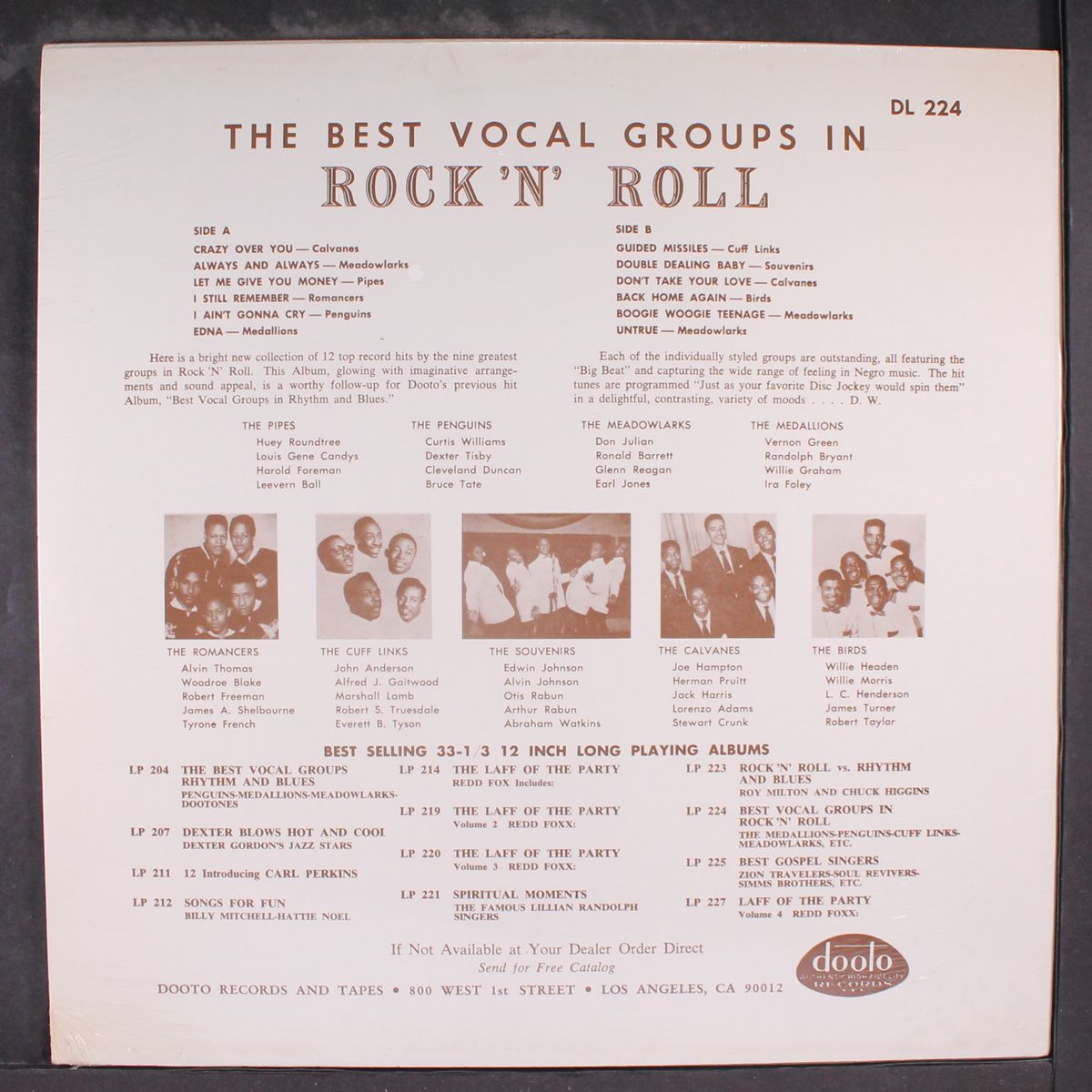 the best vocal groups in rock 'n' roll by VARIOUS