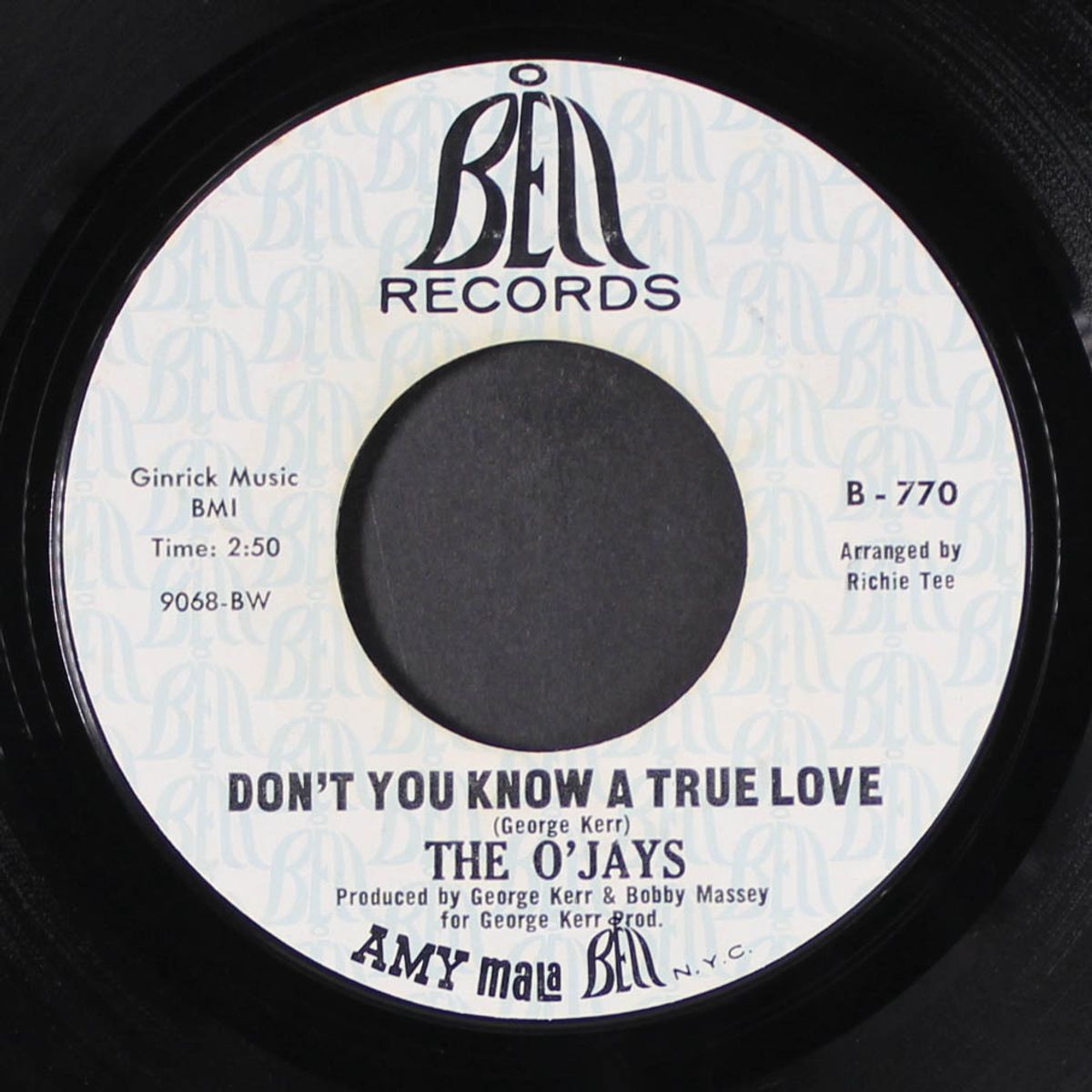 that's alright / don't you know a true love by O'JAYS